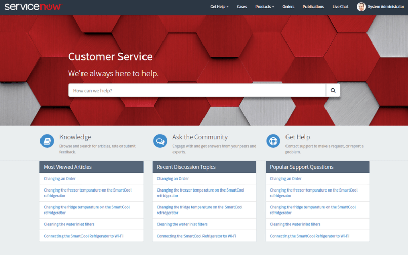 B-C Customer Service Portal