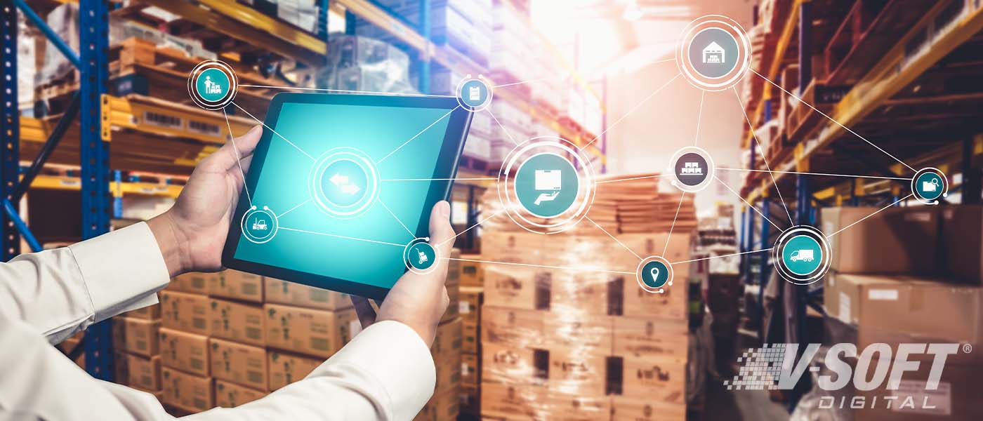 Smart warehouse enabled by IIoT devices