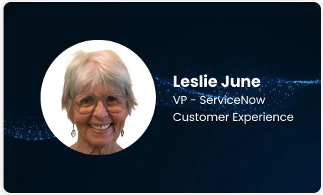 Leslie June, VP ServiceNow